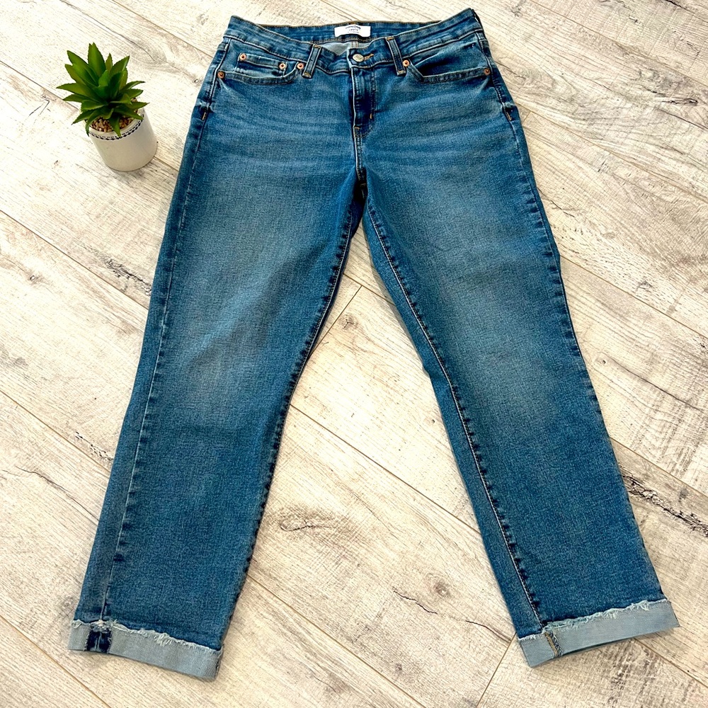 Denizen from Levis Boyfriend Cropped Jeans | Size 10